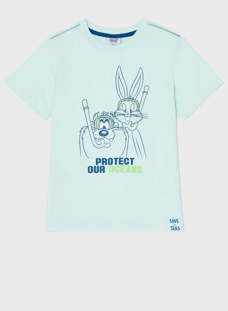 Ovs Kids Printed Pyjama Set