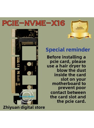 M2 NVME Riser PCIE To M.2 SSD SSD 2280 To PCI-E4.0 X1X16 Expansion Card-Color:PCIE To M.2 Adapter Card PCIE-EX16 - pzsku/Z04FB695778BB41DBE1C7Z/45/_/1742530650/3b46a744-1867-42d1-bb16-b275c75361cf