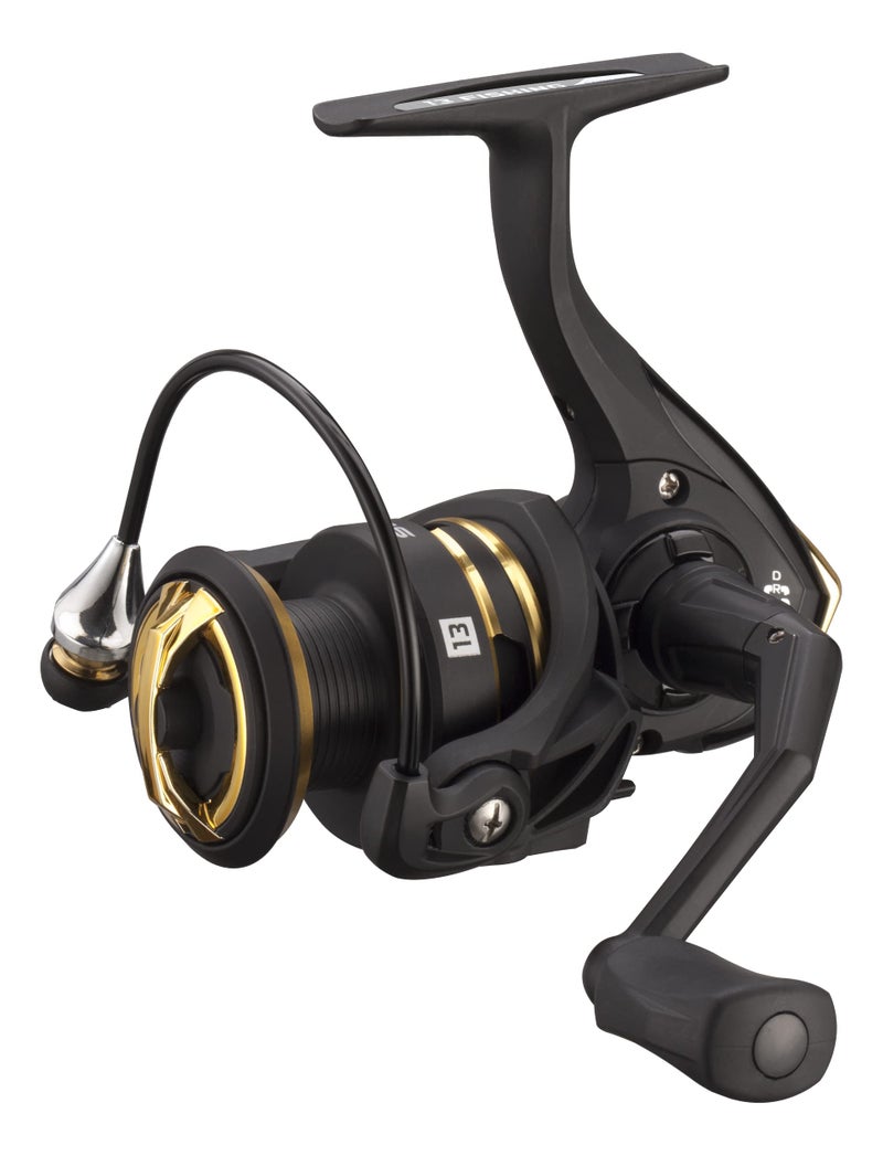 13 Fishing Source R Spinning Reel 521 Gear Ratio 30 Size Fresh SORR5230CPBlackGold - Image 2