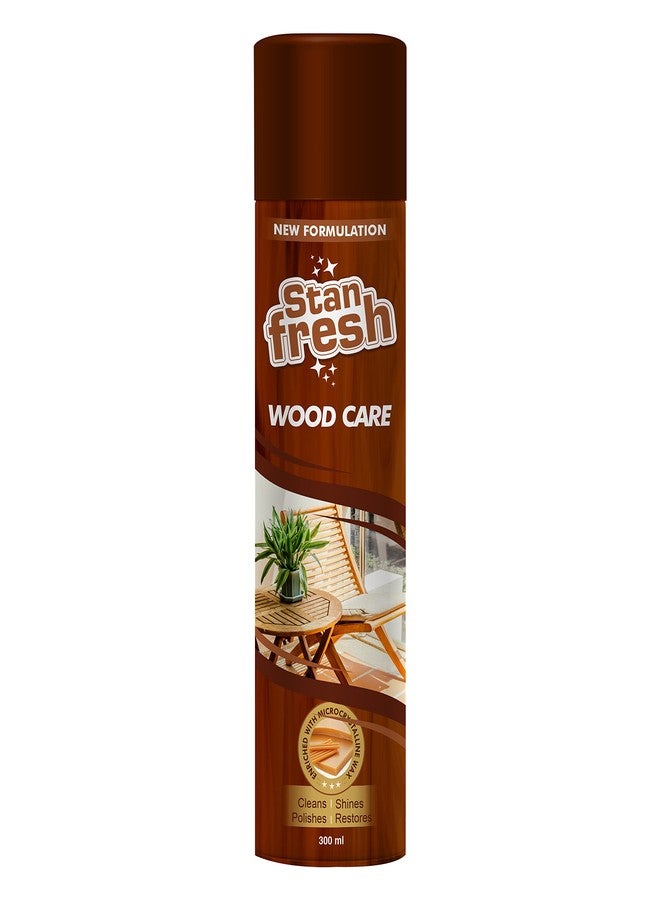 Stanfresh | Wood Care | Enriched With Micro Crystalline Wax | Cleans Polishes | Shines Restors | 300ml - Image 1