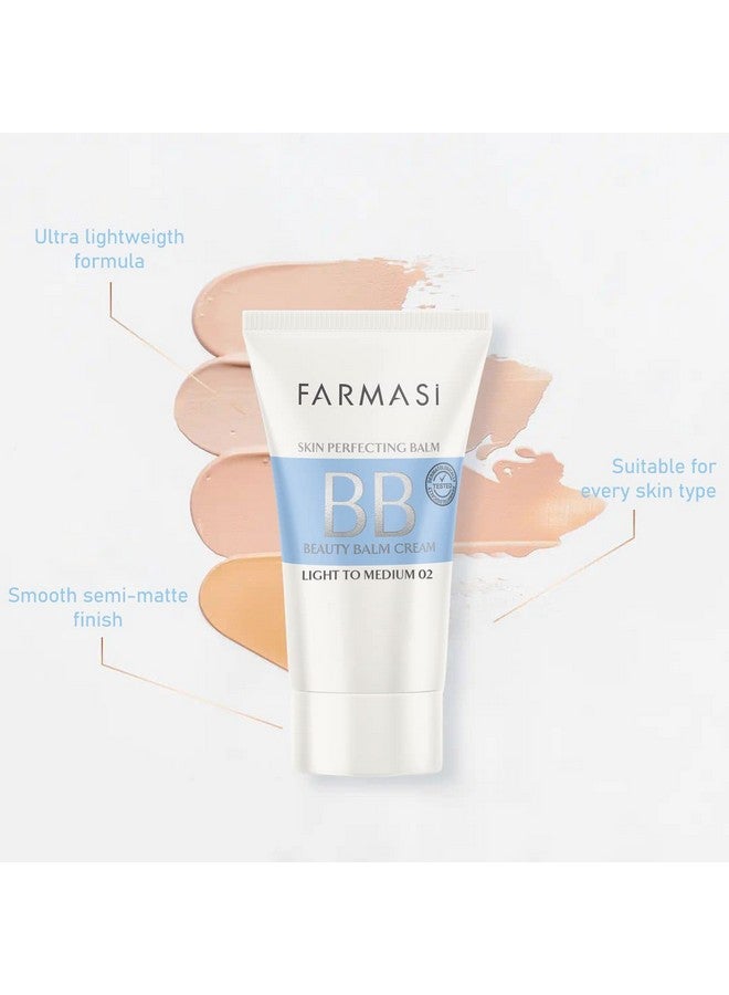 FARMASI Make Up Bb Cream Beauty Balm, Fullcoverage Foundation, Concealer, Moisturizer Bb Cream For All Skin Types, 1.7 Fl. Oz. ; 50 Ml - Image 5
