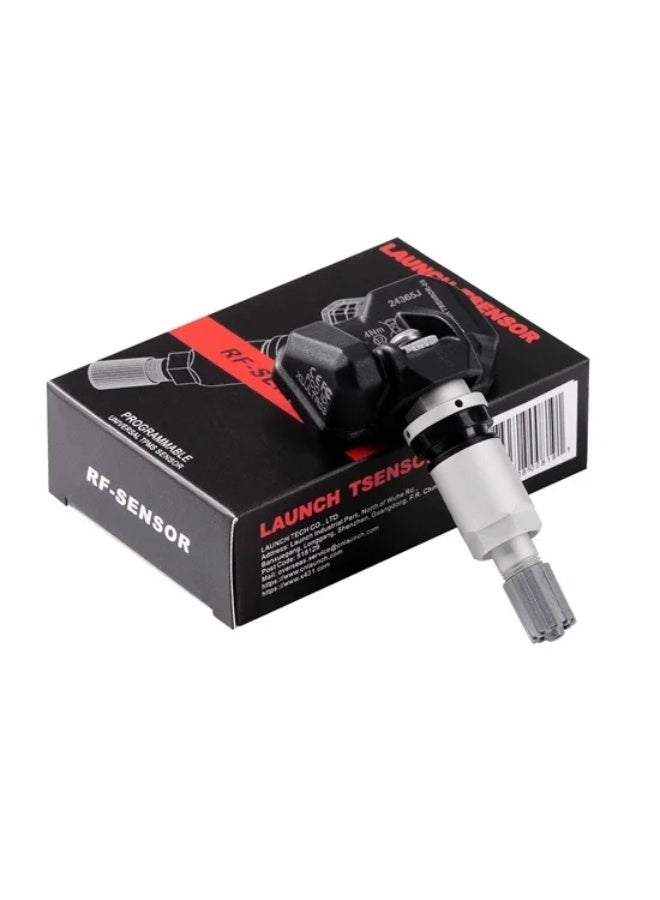 Launch Tech USA X431 TPMS Sensor tsensor-05 Dual Frequency 315MHz/433MHz Screw-in Adjustable Angle Metal Valve Tire Pressure Monitor System Programmable RF Sensor Replace OE-Sensor - Image 1
