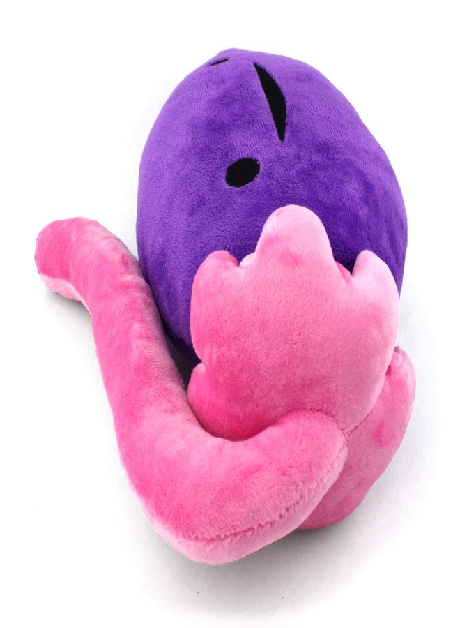 I Heart Guts Ovary Plush - OVA Achiever! - 10" Ovarian Cancer IVF Gift Stuffed Toy | Gift for PCOS, Ovarian Cancer Support, IVF, Ovulation Surgery, Egg Retrieval, TTC - Image 5