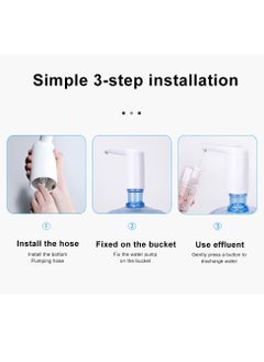 DUMBO Electric Smart Water Pump Dispenser with 3-color TDS Water Quality Test  - Image 3