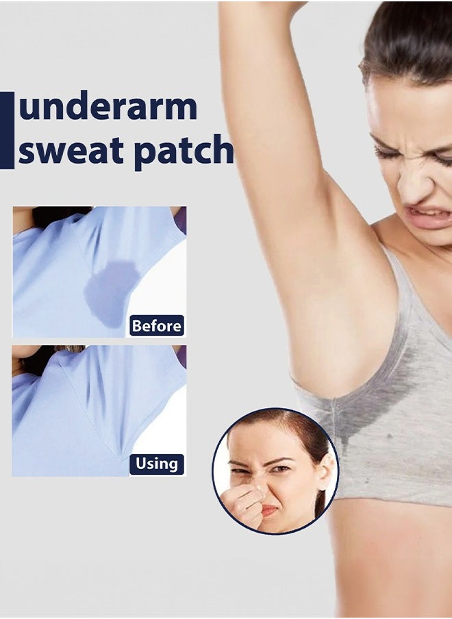 Generic - Armpit Sweat Pads - Underarm Sweat Pads | 12 Sweat Pads For Women And Men, Comfortable Thin Perspiration Absorbing Sweat Patches For Under Arms Non Visible Non Sweat Adhesive Armpit Protection - Image 1