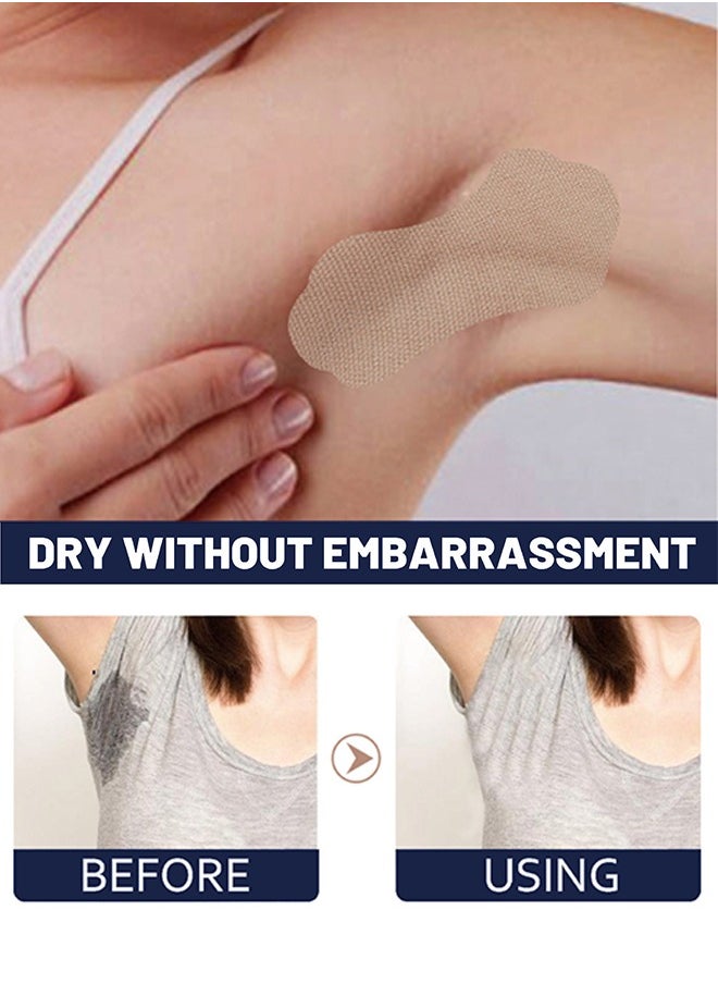 Generic - Armpit Sweat Pads - Underarm Sweat Pads | 12 Sweat Pads For Women And Men, Comfortable Thin Perspiration Absorbing Sweat Patches For Under Arms Non Visible Non Sweat Adhesive Armpit Protection - Image 1