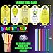 MiniInflat 50 Sets Christian Let Your Light Shine Glow Sticks with Bible Cards Gift for Kids Include 50 Religious Mattehew 516 Gift Tags 100 Glow in the Dark Sticks for Easter Sunday School Favors - Image 4