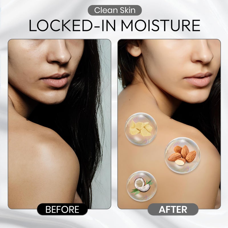 Botanist Shea Butter Body Wash Foaming for Women & Men, Moisturizing Liquid Soap for Sensitive & Dry Skin, Botanical Buttermilkâ„¢ from Japan, Sulfate & Paraben Free, Water Lily & Raspberry, 30.4 Fl Oz - Image 3