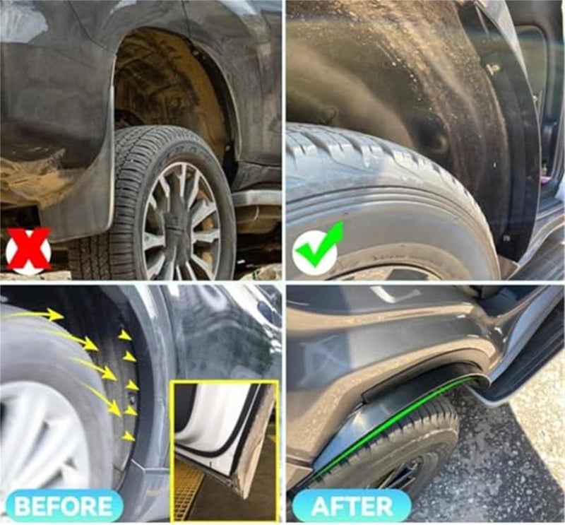 Yurefax Rear Wheel Arch Flare for Toyota Land Cruiser Prado - Image 2