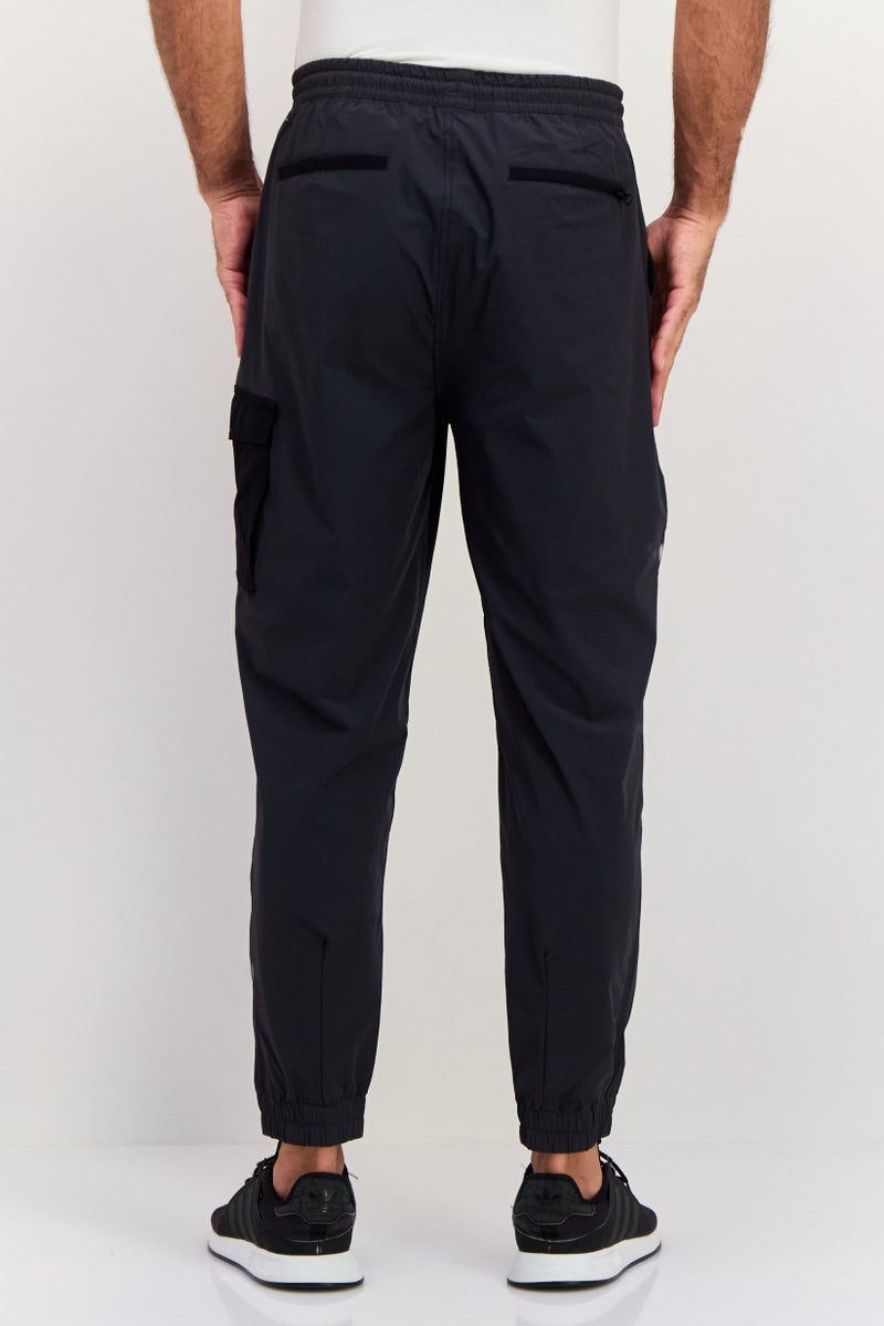 Hurley Men Straight Fit Training Jogger Pants, Dark Grey - Image 3