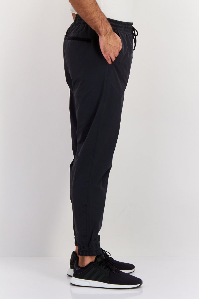 Hurley Men Straight Fit Training Jogger Pants, Dark Grey - Image 2