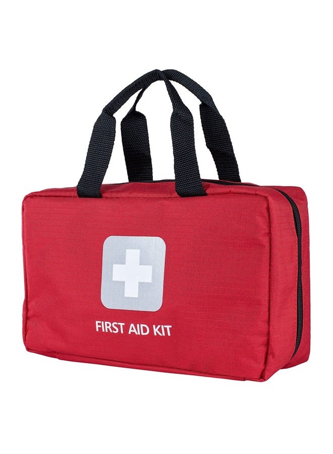 THRIVE طقم الإسعافات الأولية - 291 قطعة من مستلزمات الإسعافات الأولية | مستلزمات طبية من الدرجة الطبية لحالات الطوارئ والبقاء | مثالي للسيارات والشاحنات والتخييم والمشي والسفر والمكتب والرياضة والحيوانات الأليفة والصيد - Image 1