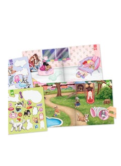 TopModel Corgi Sticker World Book with 20 Background Pages  - Image 3