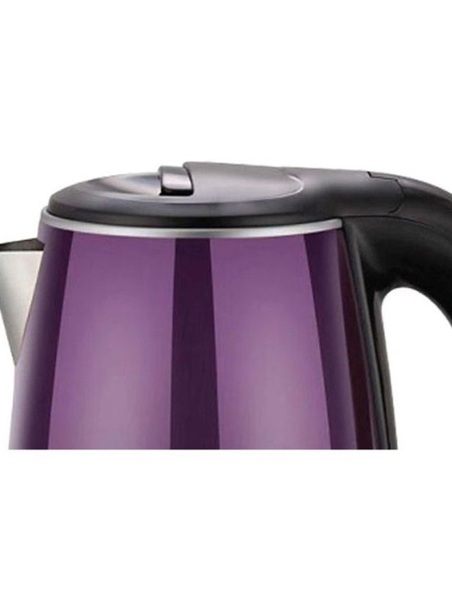 Clikon Double Wall SS Electric Cordless Kettle With Overheating Protection And Odourless,Food Safe Plastic Finishing- 2 Years Warranty 1.8 L 1500 W CK5127 Purple/Black - Image 5