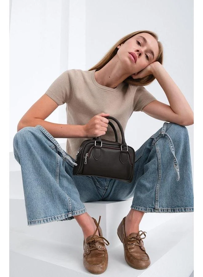 Shule Bags  Cose Bowling Crossbody Bag Coffee. for Women | Best Price UAE