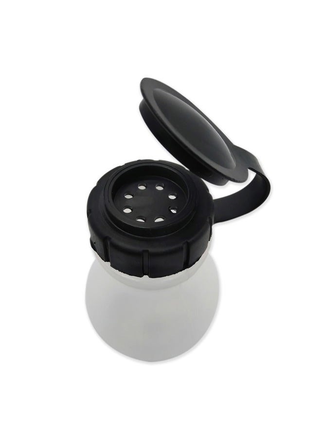Compac Home Salt & Spice Dispenser - 4oz - Black - Food Storage, Microwave Safe - Image 3