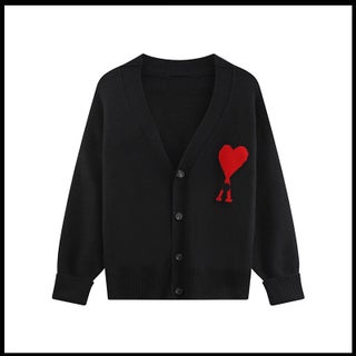 Trendy Brand Love Knit Cardigan Oversized V-Neck Sweater Black [a5 style] - pzsku/Z04FC118C590D65AA9F37Z/45/1746227226/1796f58e-9b69-4bd6-ba83-8cb47dc53f52