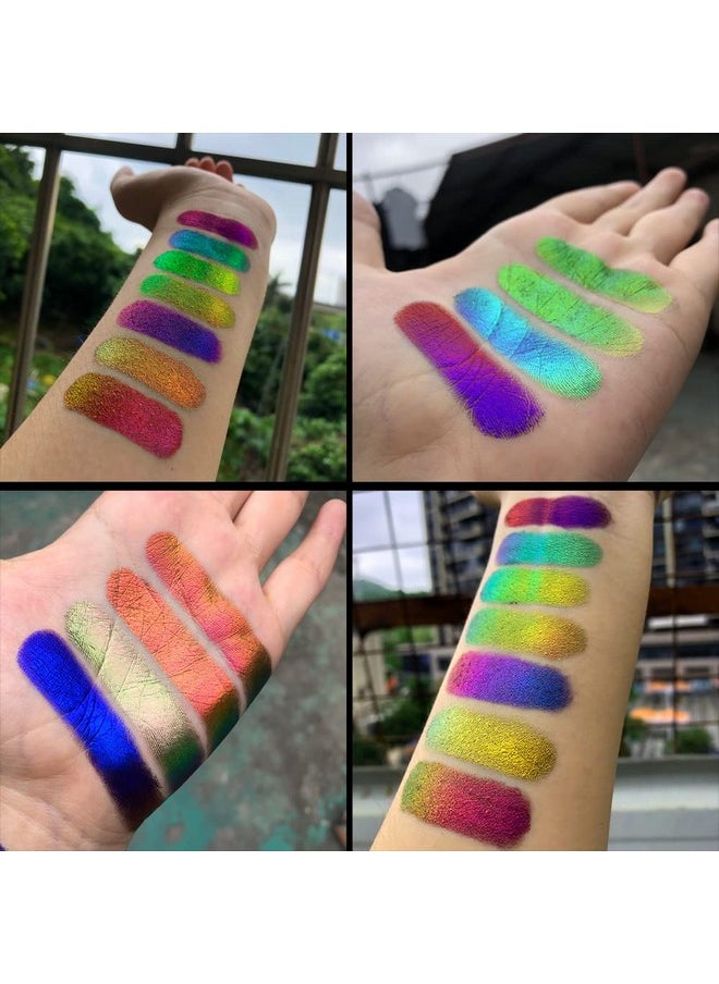 SZDYM - Pressed Multichrome Single Eyeshadow Long Lasting And Handmade Chameleon Eyeshadow 100% Vegan And Cruelty Free 2 Grams Pressed Minerals Eyeshadow Super Smooth And Highly Pigmented. (03) - Image 1
