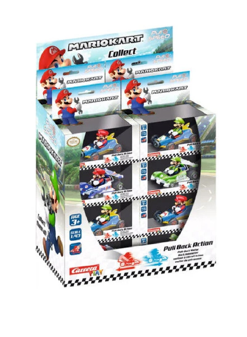 Carrera R/C Pull N Speed Mario Kart Special Cars Asst - Image 2