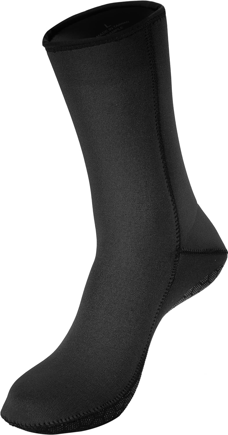 Cressi Anti-Slip Neoprene Socks for Snorkeling and Scuba Diving - 2.5mm Thickness - Image 2