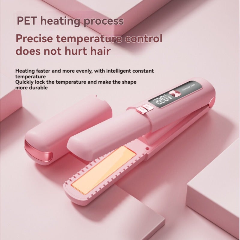 Roll straight dual-use straight hair splint black - Image 2