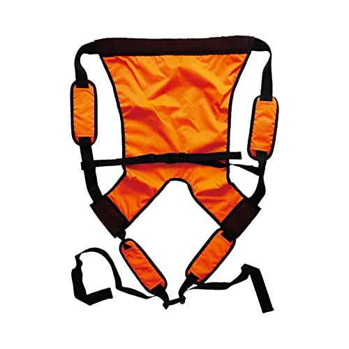 DOPHO Lightweight Kids Carrier Belt Hiking Back Pack Belt Outdoor Children Lift Sling for Transferring Children to Car,Wheelchair,Vehicle,Bed,Chair (Orange) - Image 4
