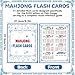 gisgfim 71 Pcs Mahjong Flash Cards Visual Reference Guide 2025 American Mah Jongg Cards Learning Aid for Mahjongg Beginners Lovers Mah Jongg Accessories and Gifts Mahjong Party Supplies - Image 4