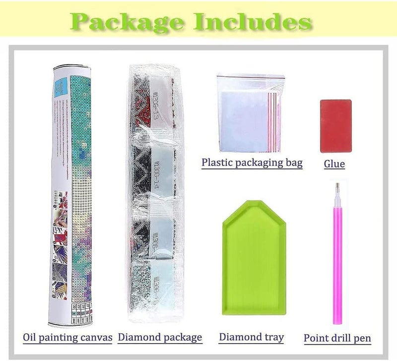 Tiwabb 6 Pack National Park Diamond Art Kits for Adults Beginners,Diamond Painting Kits for Adults,5D Full Drill DIY Diamond Dot Gem Art Kit Wall Home Decor Arts Craft 12x16 inch - Image 5