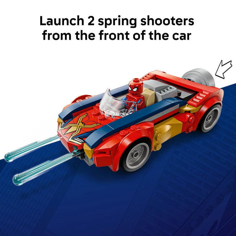 ليغو سيارة الرجل العنكبوت بمواجهة ولفرين المتحوّل إلى فينوم من ليغو® مارفل - لعبة بناء بطل خارق للأطفال - 76336 - Image 4