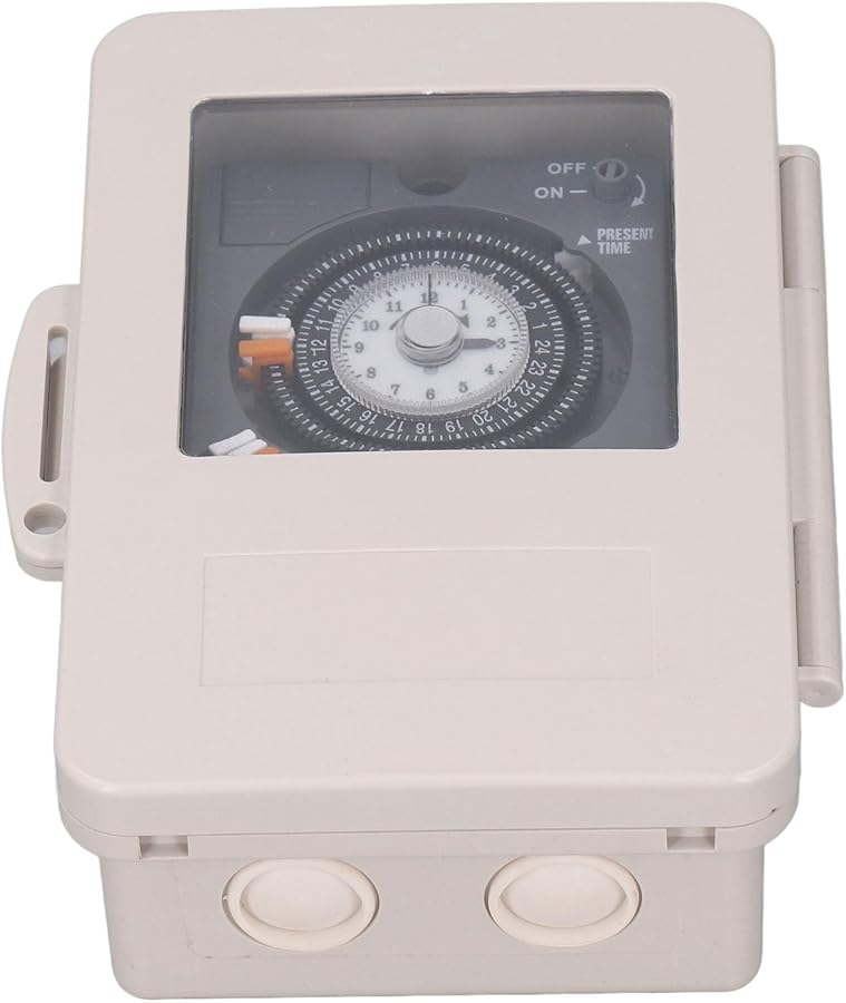 Mechanical Timer Switch 24 Hour Relay 250VAC 100 240VAC For Home - Image 4