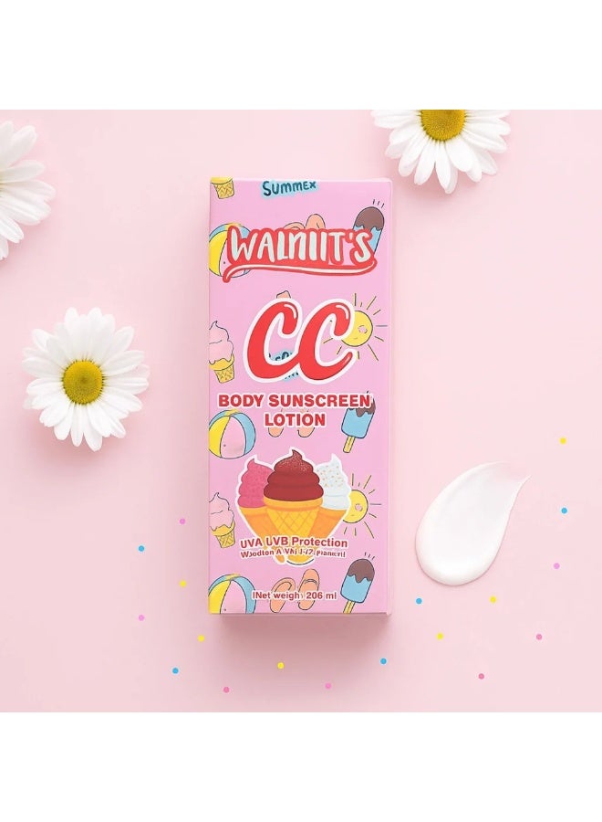 سمر لوشن واقٍ من الشمس للجسم بنكهة الجوز 200 مل - Image 1