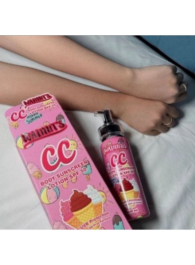 سمر لوشن واقٍ من الشمس للجسم بنكهة الجوز 200 مل - Image 3