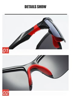 Polarized Sports Sunglasses, UV Protection Sunglasses for Men and Women, Cycling Glasses for Running Driving Golf Fishing Outdoor Activities - pzsku/Z04FCD8247ED8195086C4Z/45/_/1701141054/cfc4eb7c-f15d-48fa-bdd0-b8d1a9270a70