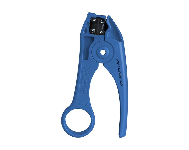 Jonard Tools UST-1596 Coaxial Cable Stripper for RG59 and RG6 Coax Cable - Image 5