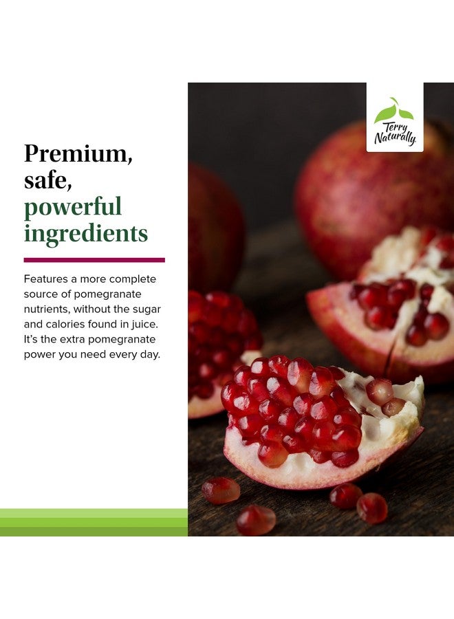 Terry Naturally Pomegranate Seed Oil - Dietary Supplement to Support Cardiovascular Health - Herbal Non-GMO Supplement with Omega-5 & Pomegranate Extract - 60 Softgels, (Pack of 2) - Image 5