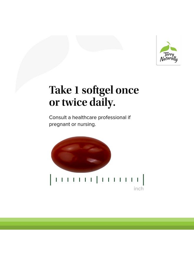 Terry Naturally Pomegranate Seed Oil - Dietary Supplement to Support Cardiovascular Health - Herbal Non-GMO Supplement with Omega-5 & Pomegranate Extract - 60 Softgels, (Pack of 2) - Image 4