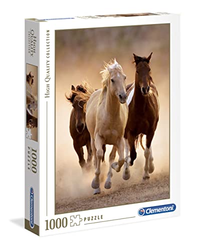 Clementoni Running Horses Puzzle (1000-Piece) - Image 5