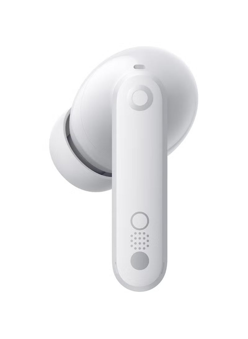 Raxoom Buds Pro 2 True Wireless Earbuds with Built-in ChatGPT Integration, 50 dB Smart Active Noise Cancellation, Clear Voice Technology 2.0, Spatial Audio, IP55 Dust & Water Resistance – Light Grey – Middle East Version for Premium Audio & AI Access - Image 4