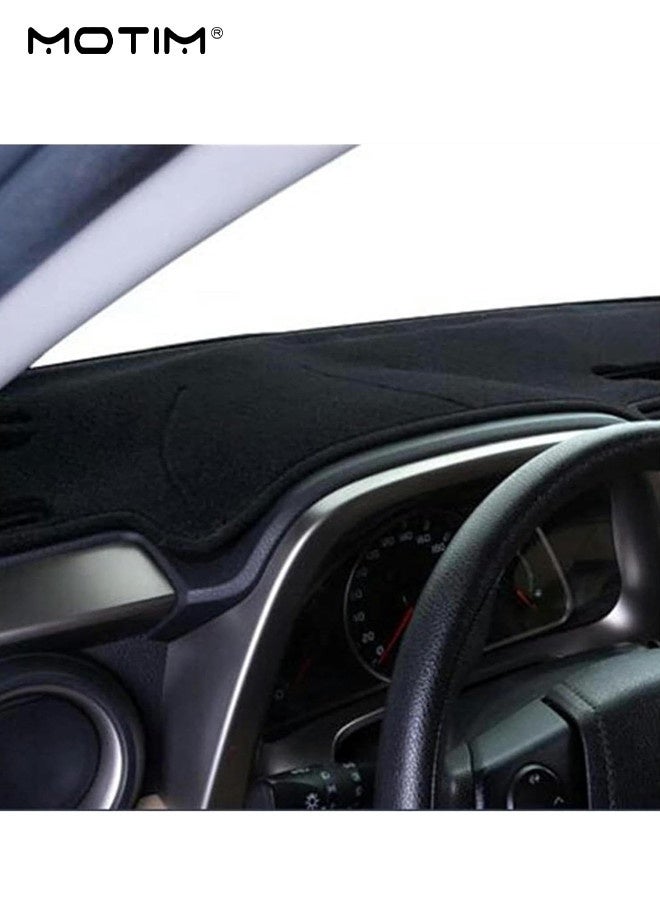 Motim Car Dashboard Mat Panel Sunscreen Cover for Mitsubishi Pajero (2006-2019), Anti Reflective&Heat Resistant, Anti-Slip Dash Protector Pad, Velcro Stickers Not Required - Image 5