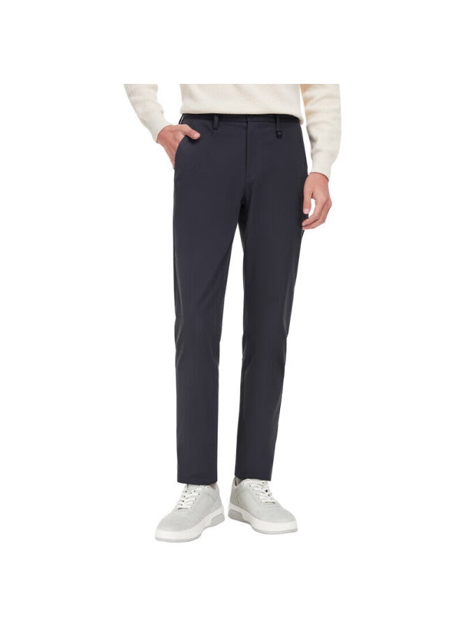 Joeone Men's Casual Pants Men'sfour Seasons Slim Fit Elastic Straight Leg Pants Men - Image 4