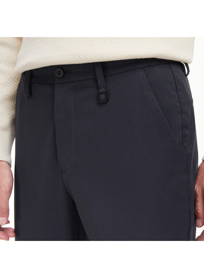 Joeone Men's Casual Pants Men'sfour Seasons Slim Fit Elastic Straight Leg Pants Men - Image 2