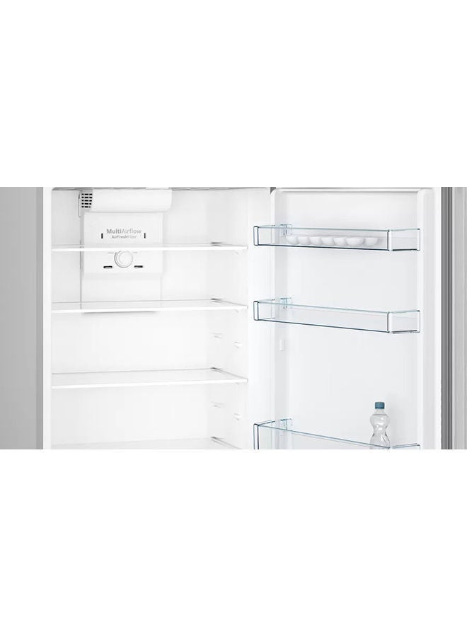 BOSCH 328 L Net Capacity Serie 2 No-Frost Refrigerator with freezer at top 178 x 70 cm 328 L 1800 W KDN43NL2E8 Silver - Image 4