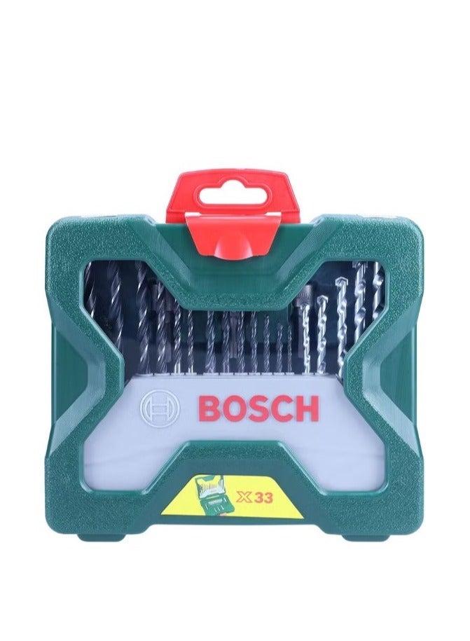 Bosch Professional Electric Drill, 570 Watt, 13 mm, With 33-Piece Attachment Set For Drilling And Screw Driving - Image 3