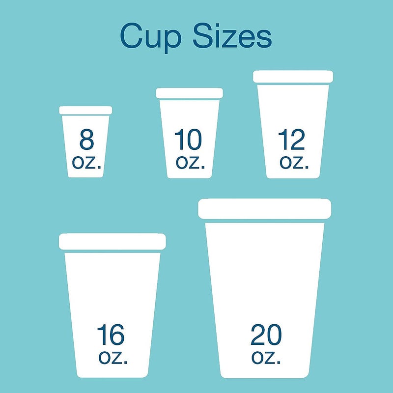 DART 12J16 12 oz Foam Cup (Case of 1000), white - Image 3