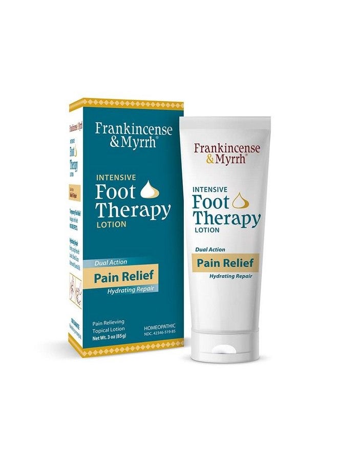 Frankincense & Myrrh - Foot Pain Relief Lotion Intensive Foot Therapy Dual Action Neuropathy Pain Relief Cream And Hydrating Skin Repair With Essential Oils 3 Ounce (Pack Of 1) - Image 1