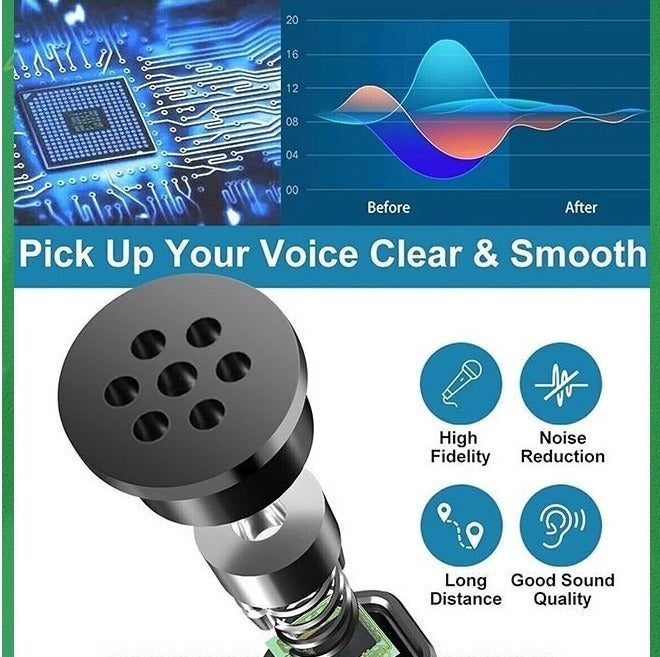USB Computer Microphone,Plug and Play Desktop PC Laptop Microphone with Mute Button and LED Indicator for Streaming, Podcasting, Recording, Gaming, Skype, YouTube Mic for Mac or Window Black. - Image 3