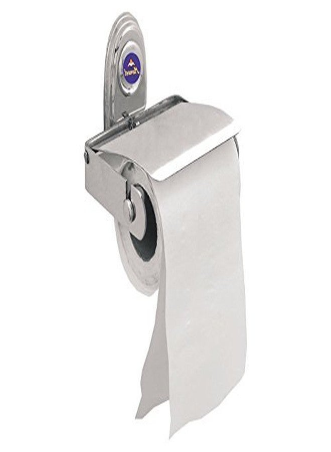 SHRUTI (Nikku) Stainless Steel Heavy Duty Tissue Papper Cutter Holder with Free Tissue Roll - 1647 - Image 3