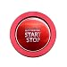 ALETAI Engine Push Start Stop Button Cover Trim for Toyota Tacoma Car Accessories Interior Trims for Tacoma Aluminum Alloy Red - Image 2