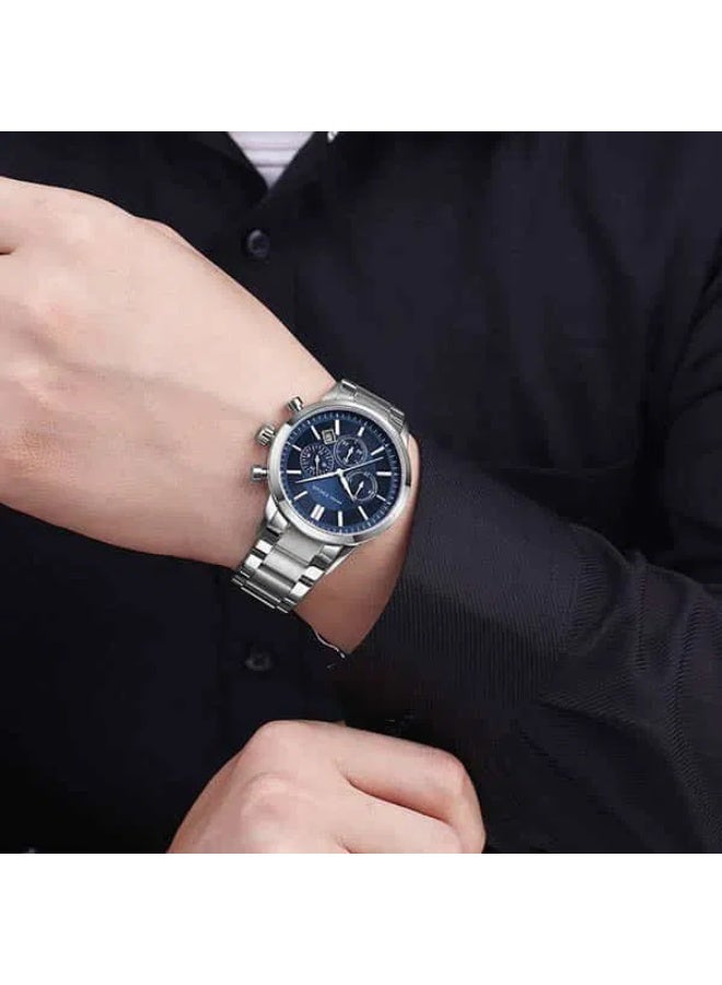 ميني فوكاس ساعة رجالية معدنية تناظرية Mf0188G - Image 2