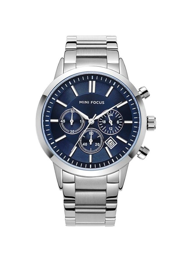 ميني فوكاس ساعة رجالية معدنية تناظرية Mf0188G - Image 1